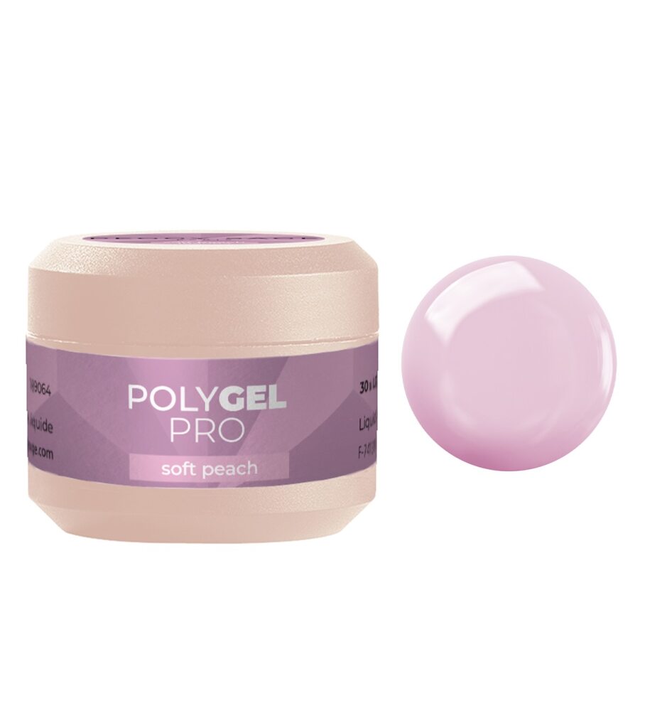 NEW POLYGEL PRO- ' Soft Peach' 30gr Ref 189064