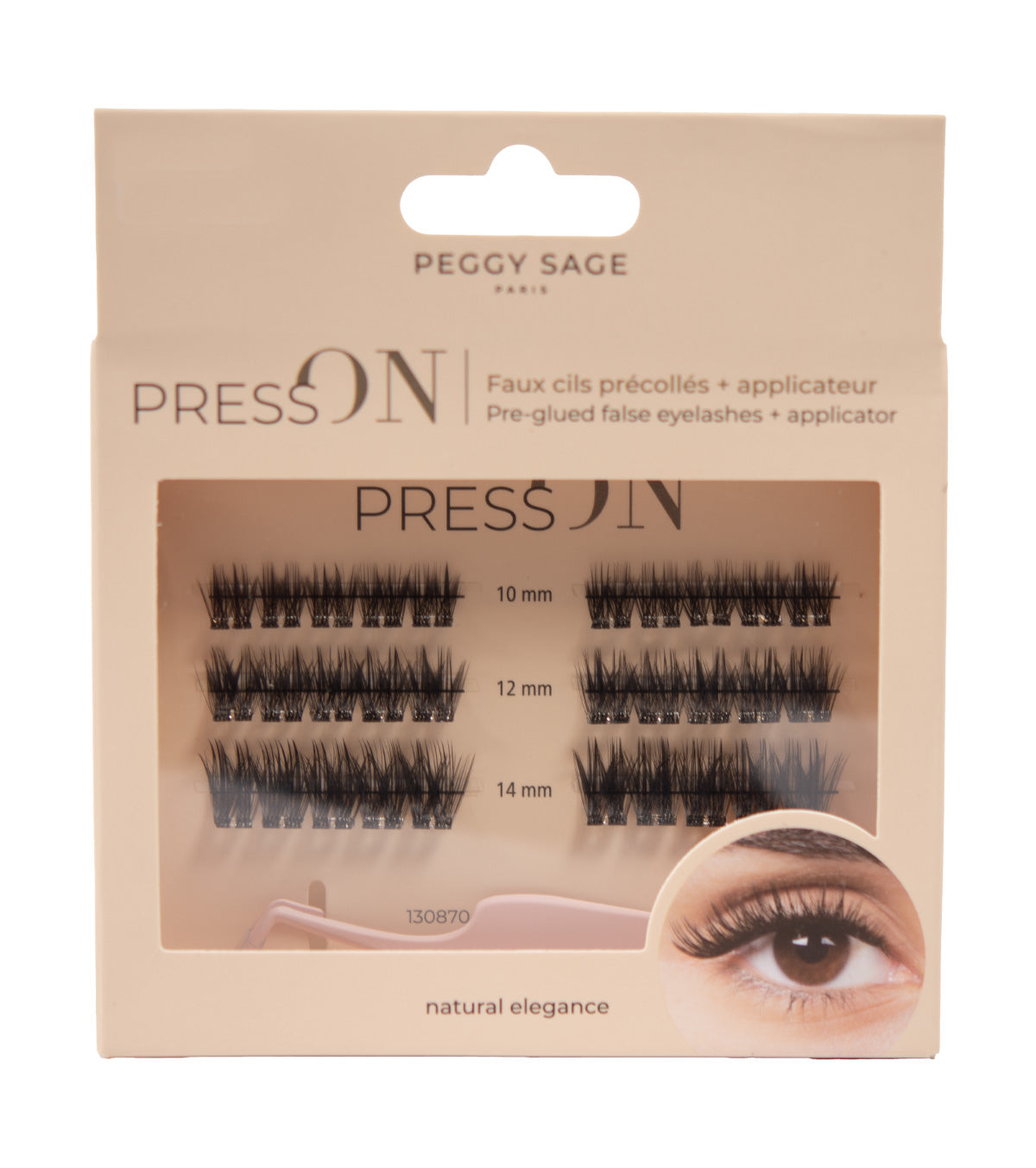 NEW PRESS ON LASHES - Natural Elegance Ref 130870