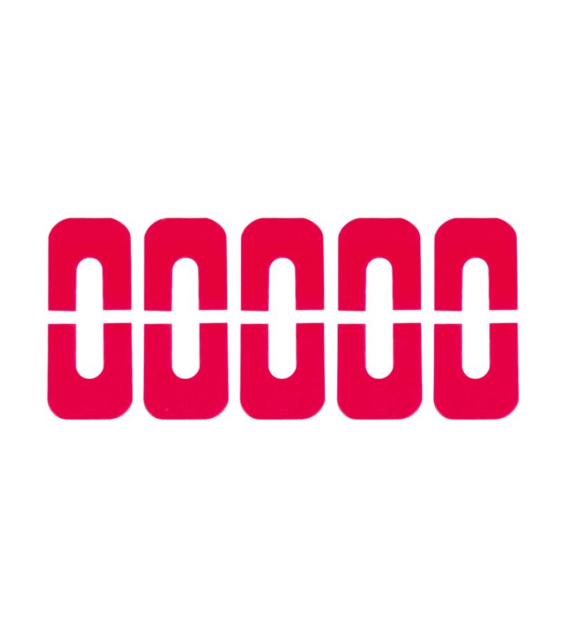 Zelfklevende tape voor nagelriemen x10 Ref 140025