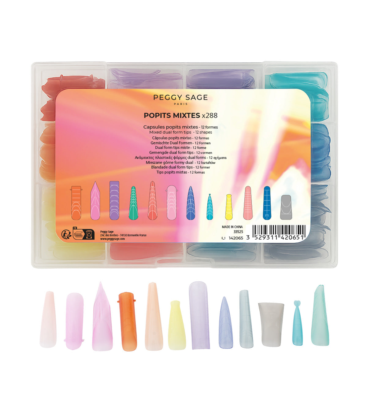 ONE SHOT MIX DUAL/UPPERFORMS/POPITS - 12 vormen ref 142065