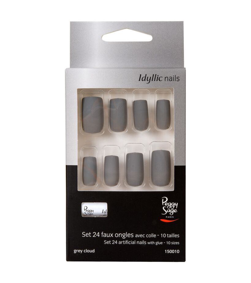 Lot de 24 clous adhésifs Nuage Gris Réf 150010