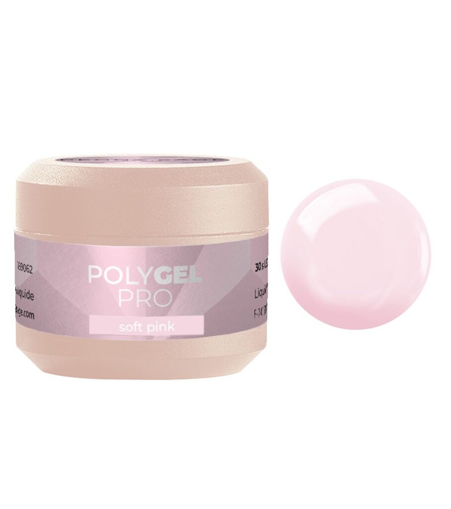 NEW POLYGEL PRO - 'Soft Pink' 30gr Ref 189062