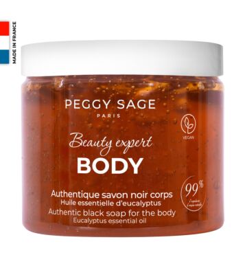 Zwarte zeep met Eucalyptus Ref402850