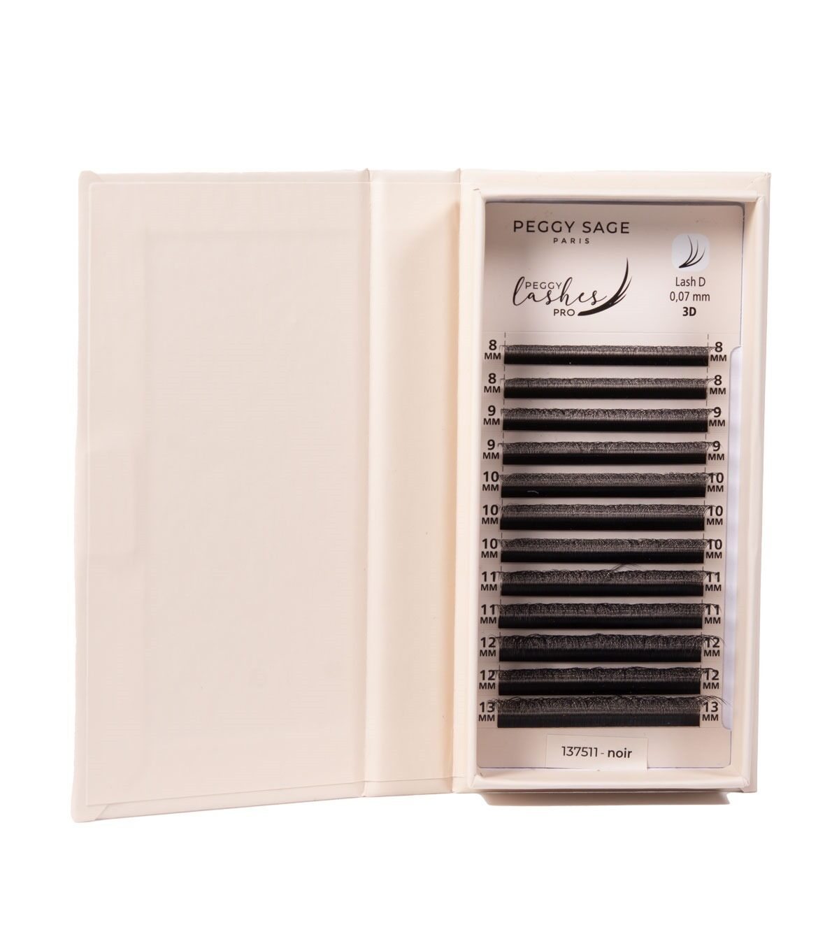 NEW PEGGY LASHES PRO ' Egyptian Volume' - 3D - D- 0.07mm ref 137511