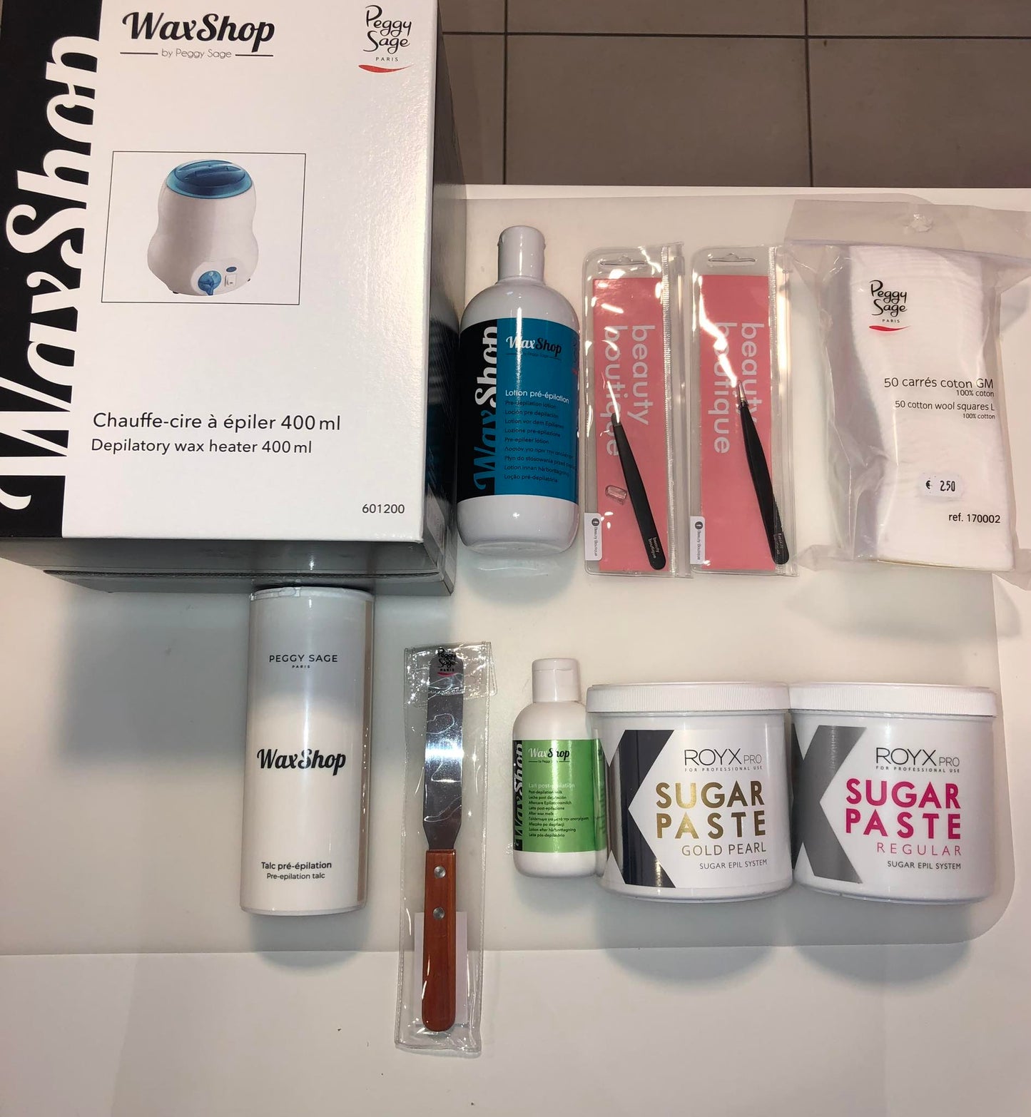 Starterspakket ' SUIKERONTHARING'