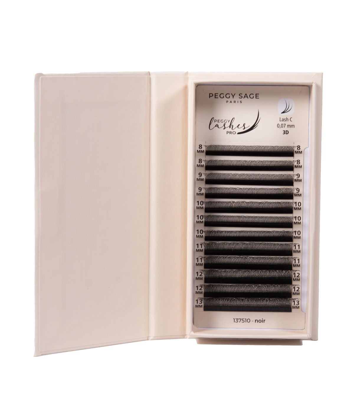 NEW PEGGY LASHES PRO ' Egyptian Volume' - 3D -C -0.07mm Ref 137510