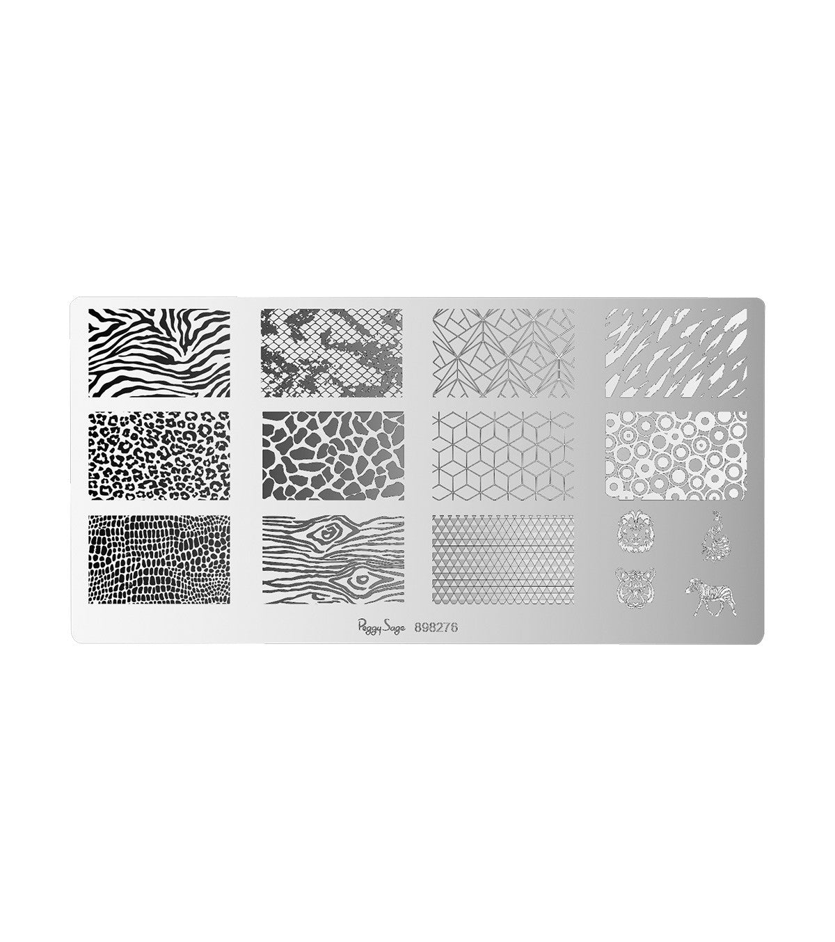 Stamping plate Wildlife - Ref 898276