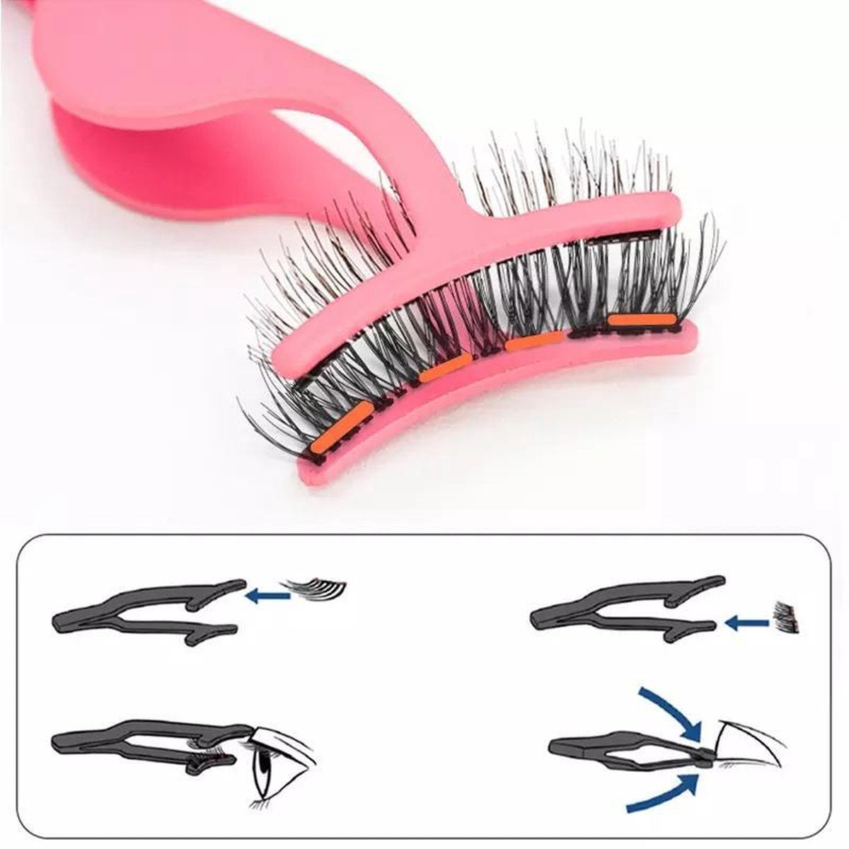 Magnetisch wimperpincet PINK