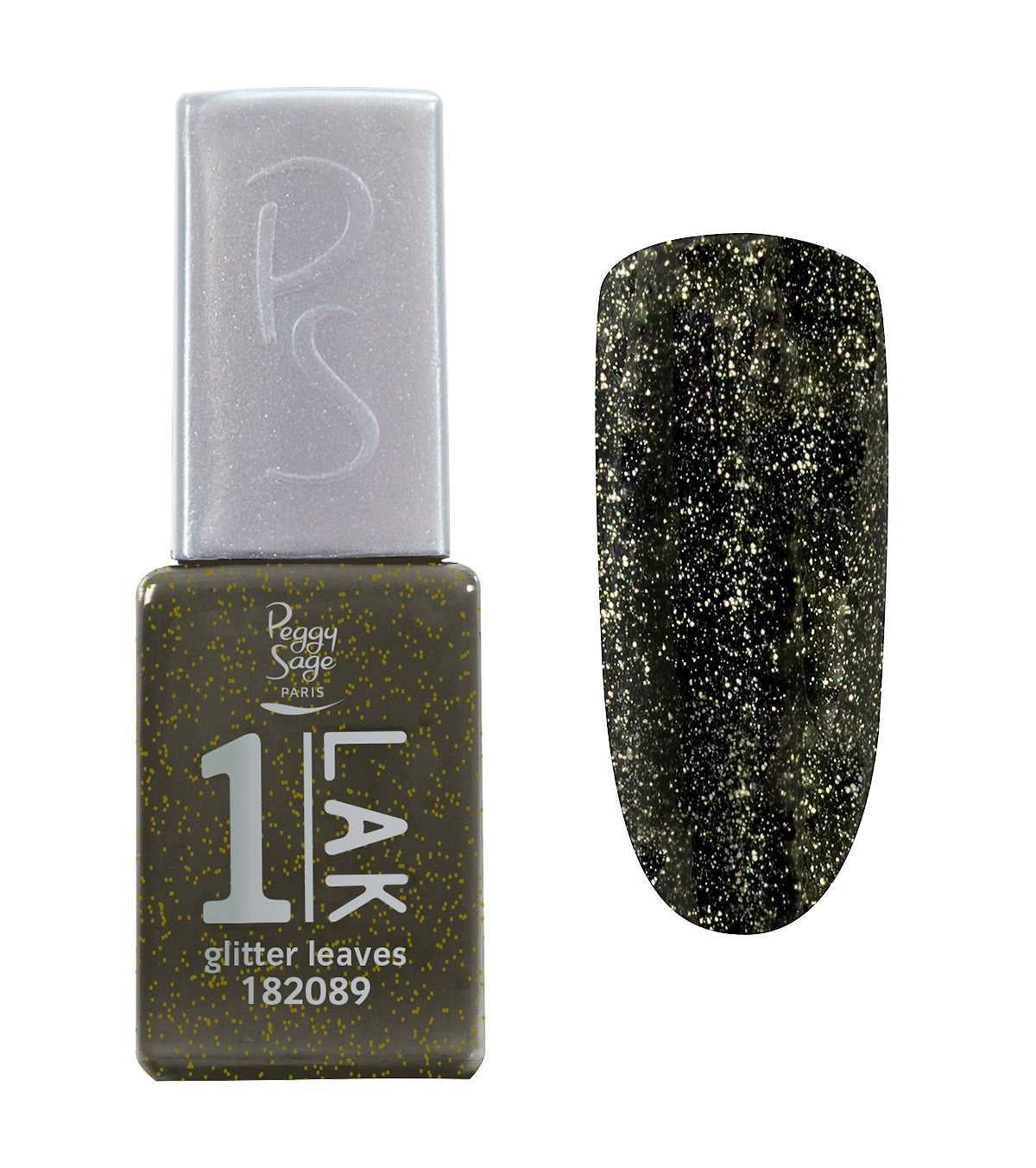1-LACQUER Glitter Leaves Ref 182089