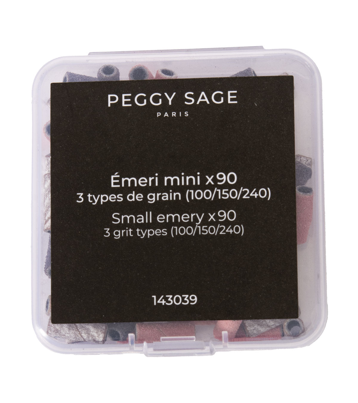 NEW Fijne Schuurrolletjes x 90 - 3 types (100/150/240) ref 143039