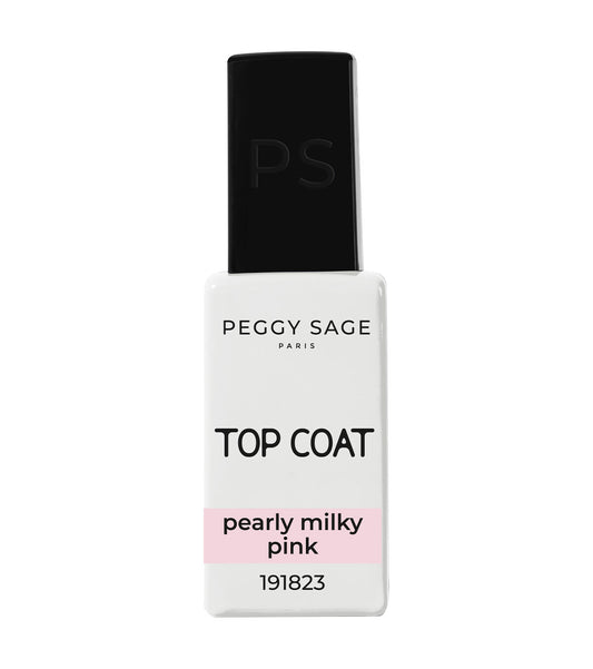 NEW Top Coat No-Sticky -  Pearly Milky Pink Ref 191823