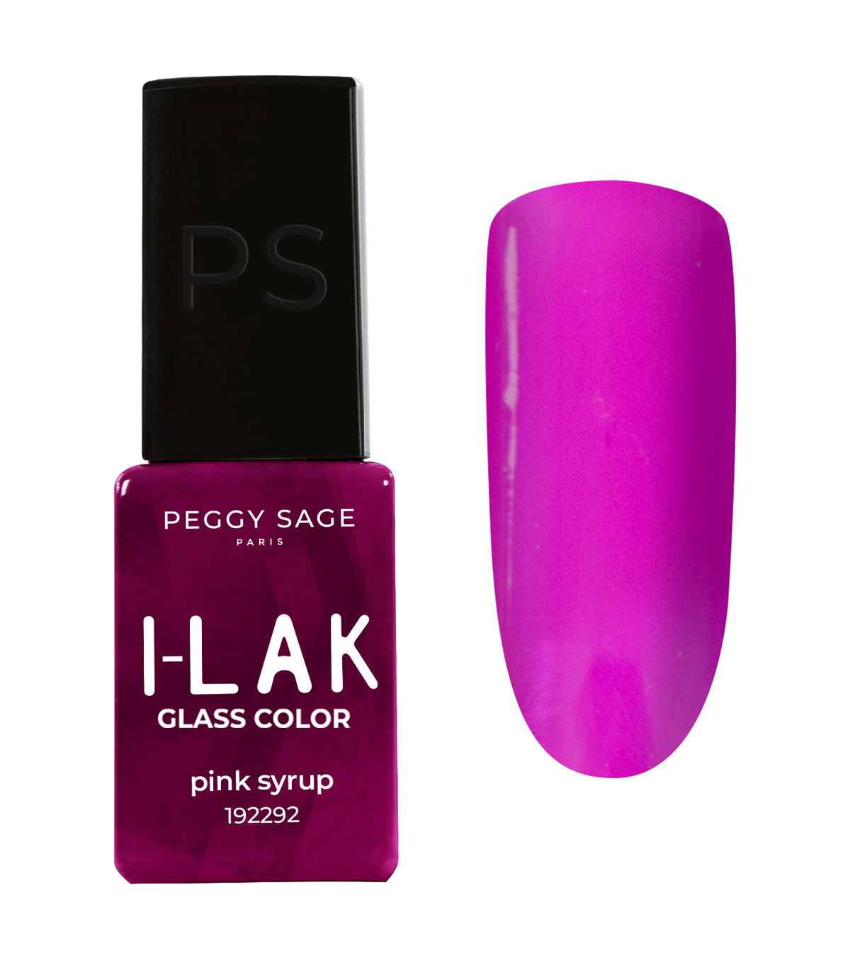 NEW I-LAK 5ML GLASS COLOR - Pink Syrup ref 192292