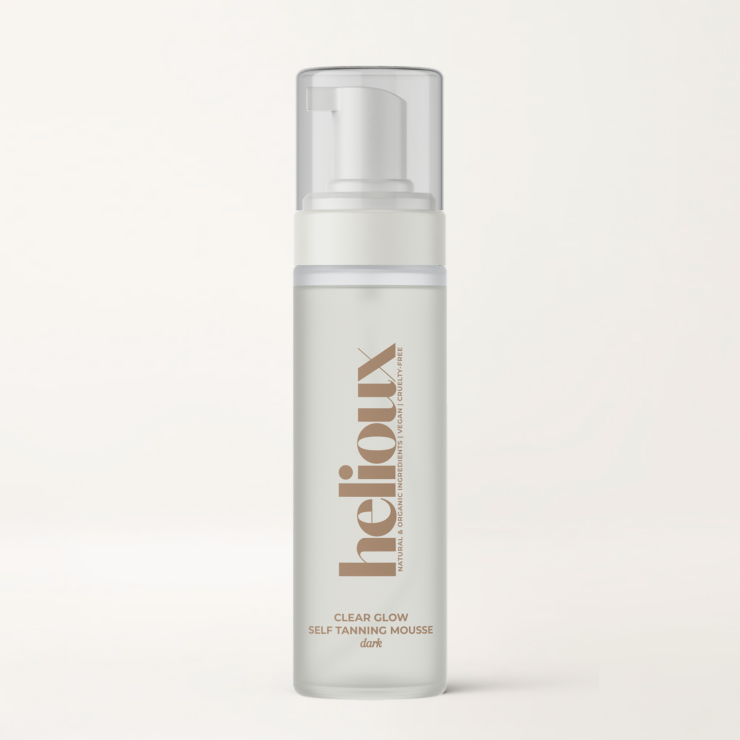 Helioux CLEAR GLOW SELF TANNING MOUSSE Dark 200ml