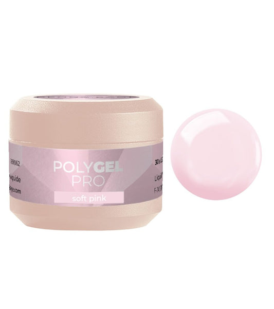 NEW POLYGEL PRO - 'Soft Pink' 30gr Ref 189062