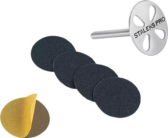 Staleks Pro Pododisc Expert set met pad M