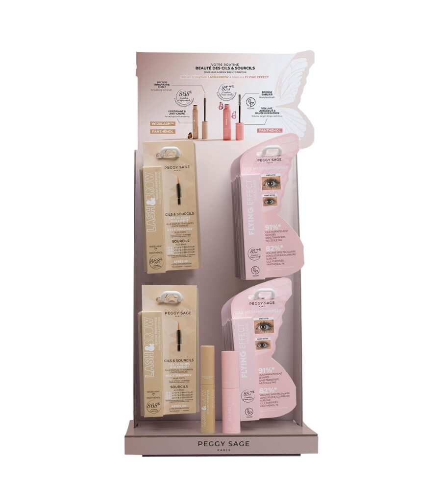 NEW ONE SHOT - Display Fly Mascara + Lash Serum Ref 130526