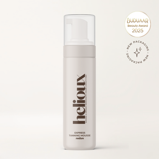 Helioux EXPRESS SELF TAN MOUSSE MEDIUM 200ml