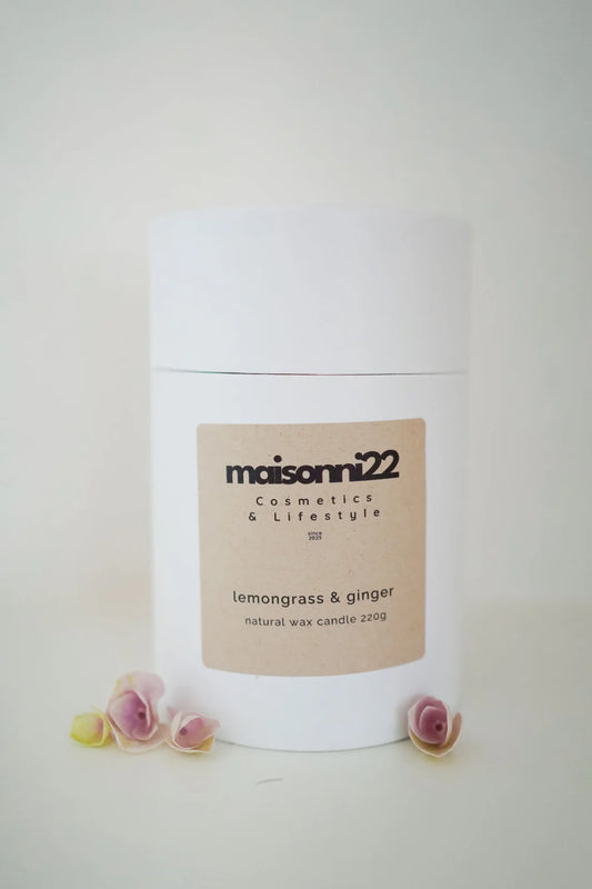 Maisonni 22 Luxury Candle Lemongrass & Ginger