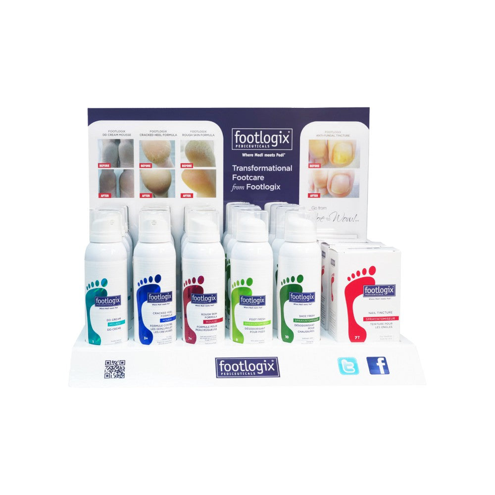 Footlogix Counter Retail Display