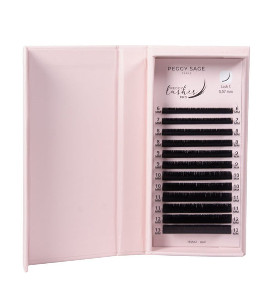 NEW PEGGY LAHSES PRO Russische Volume Easy Fans - C - 0,07 mm - 6 à 13 mm ref 135541