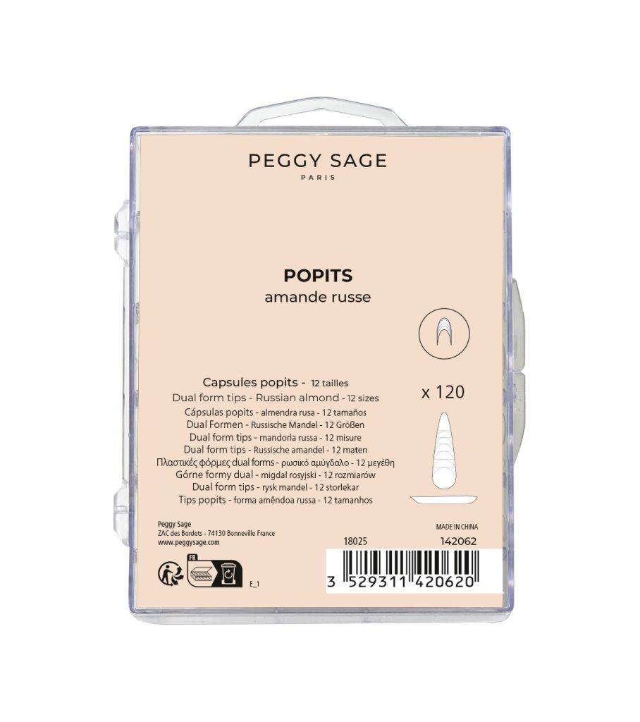 DUAL FORM/POPITS - Russische Amandel x120 Ref 142062