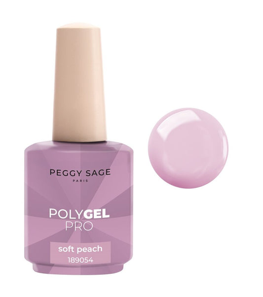 NEW POLYGEL PRO - 'Soft Peach' 15mlRef 189054