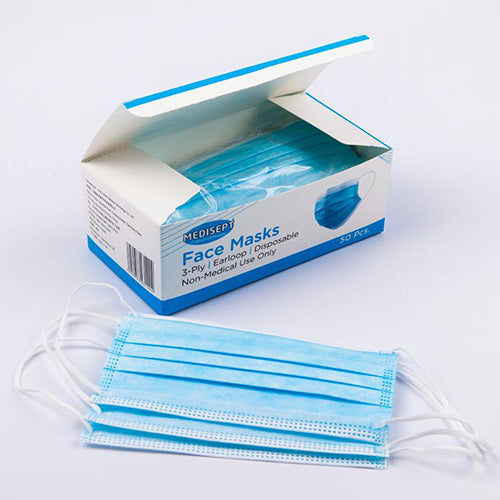 Mondmasker Medisept x100 blauw