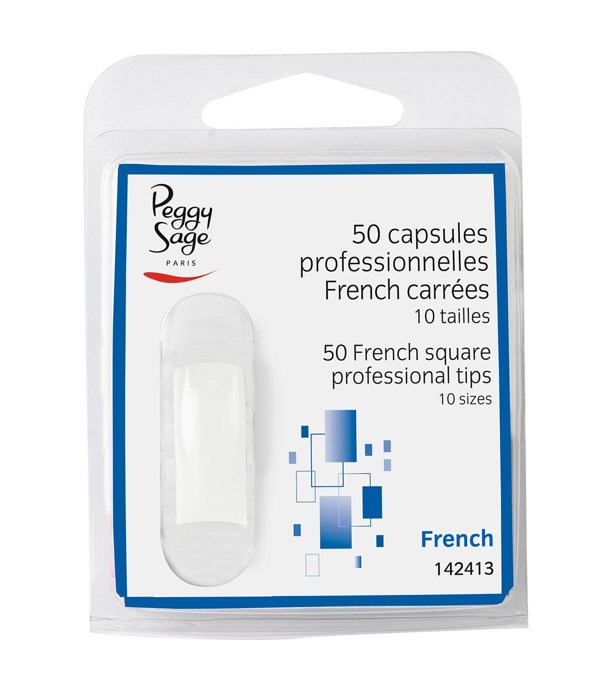 Tips French Carrées - REFILL Ref 142413